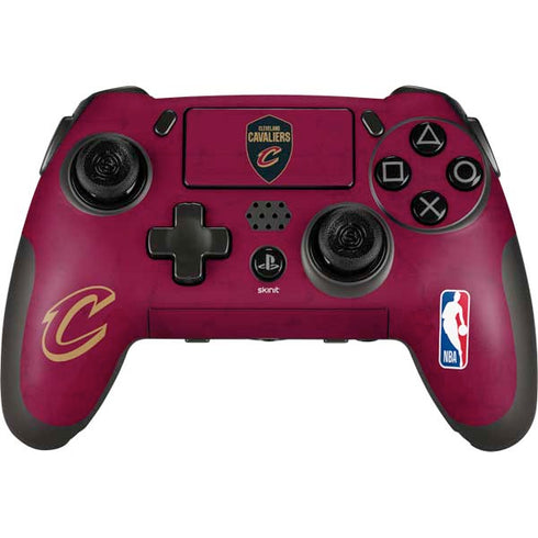 NBA Cleveland Cavaliers Distressed PlayStation Scuf Vantage 2 Controller Skin